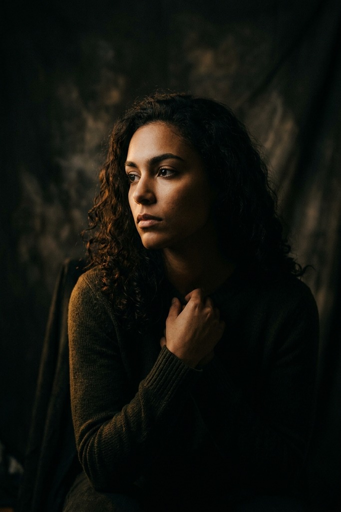 Editorial portrait session - photography portfolio demo